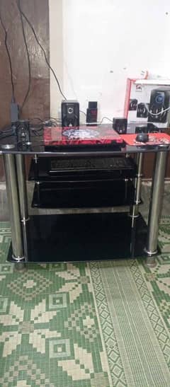 full glasss trolley 4 month use mota glasss laga ha 03024050979