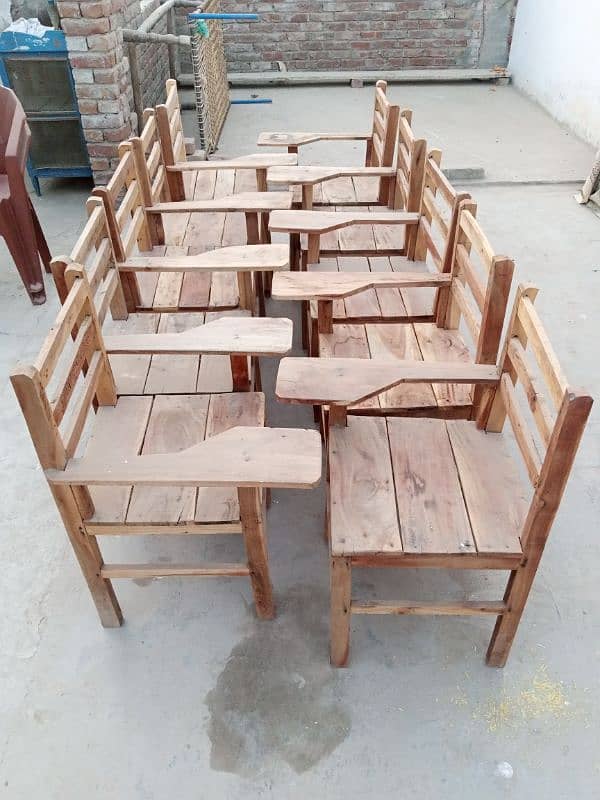 wooden school chairs 3