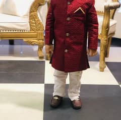 sherwani with shoes