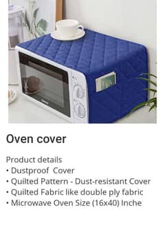 OVEN COVER AVAILABLE