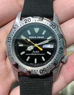 Alba by Seiko diver original watch Dial 37mm