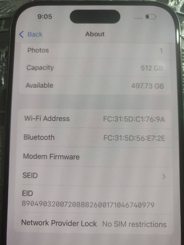 iphone 15 pro 512 gb 8