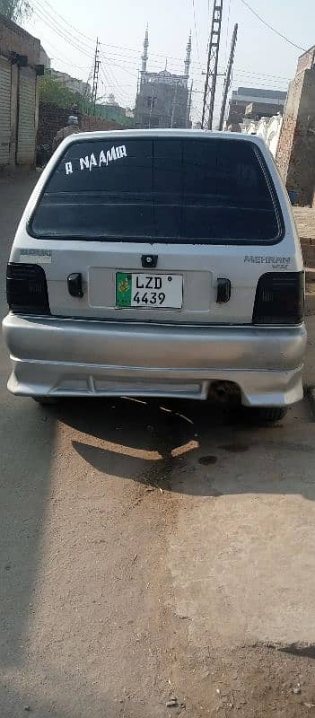 suzuki mehran urgently  sale and exchange 0308 7207941 1