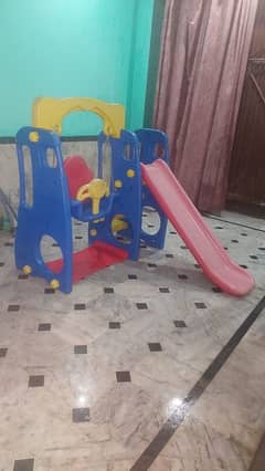 Slide and swing for kids