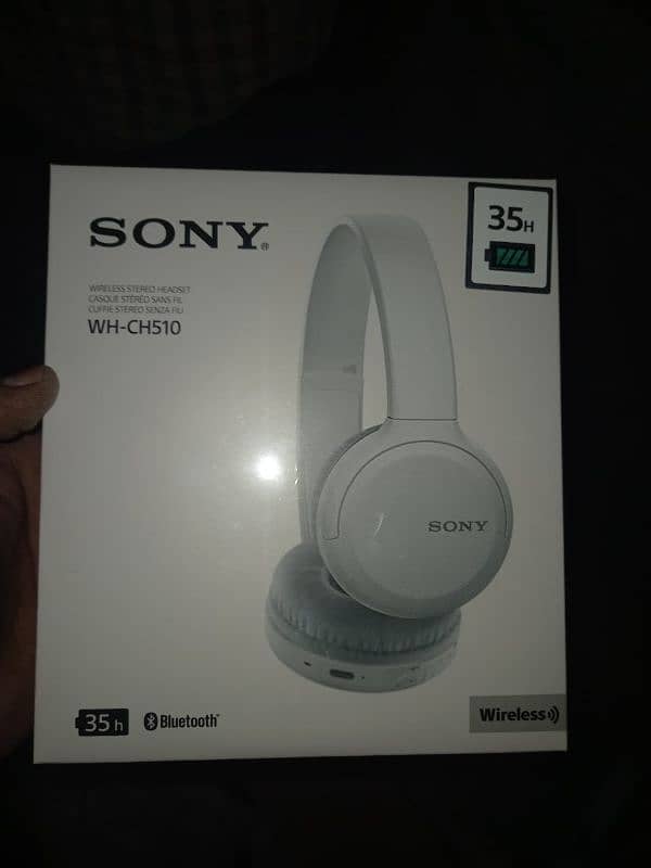 Sony Wireless Headphones WH-CH510 0