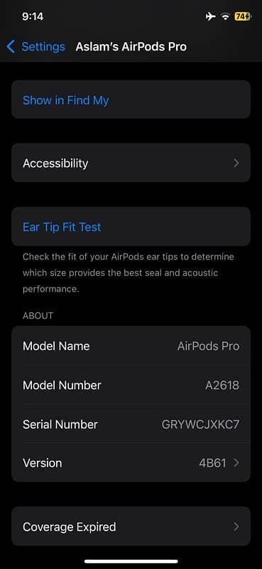 Apple airpods pro 2 6