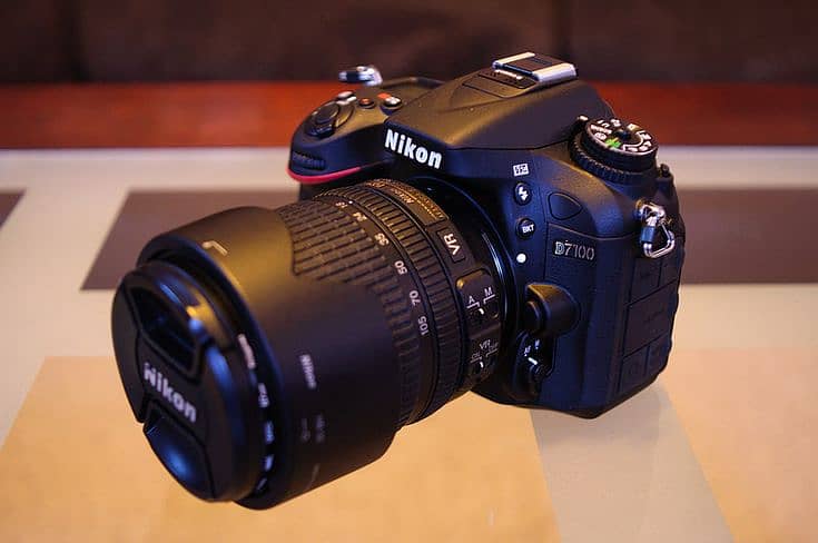 Nikon D7100 with 18 - 105mm 0