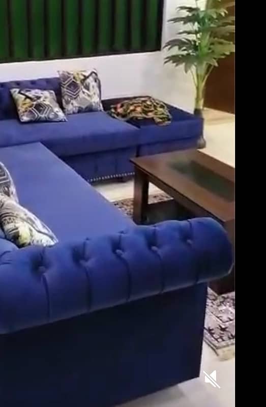 7 Seater L Shape Sofa Set for Sale 5