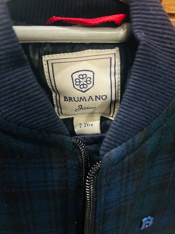 Brumano Boy jacket brand new for sell in 2500 3