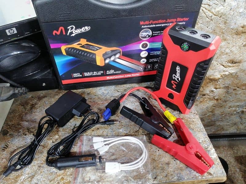 High-Capacity Multi-Function Car Jump Starter 1