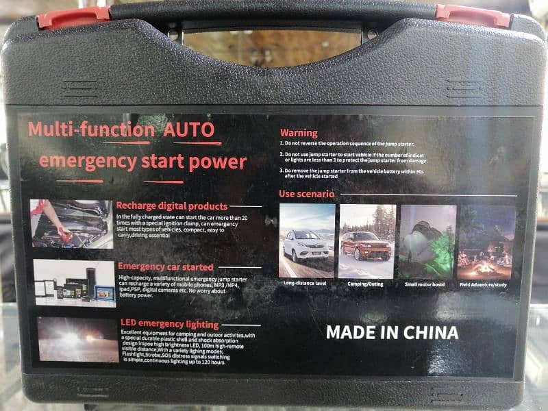 High-Capacity Multi-Function Car Jump Starter 2