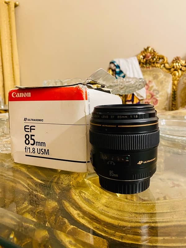 Canon 85mm f1.8 usm 0