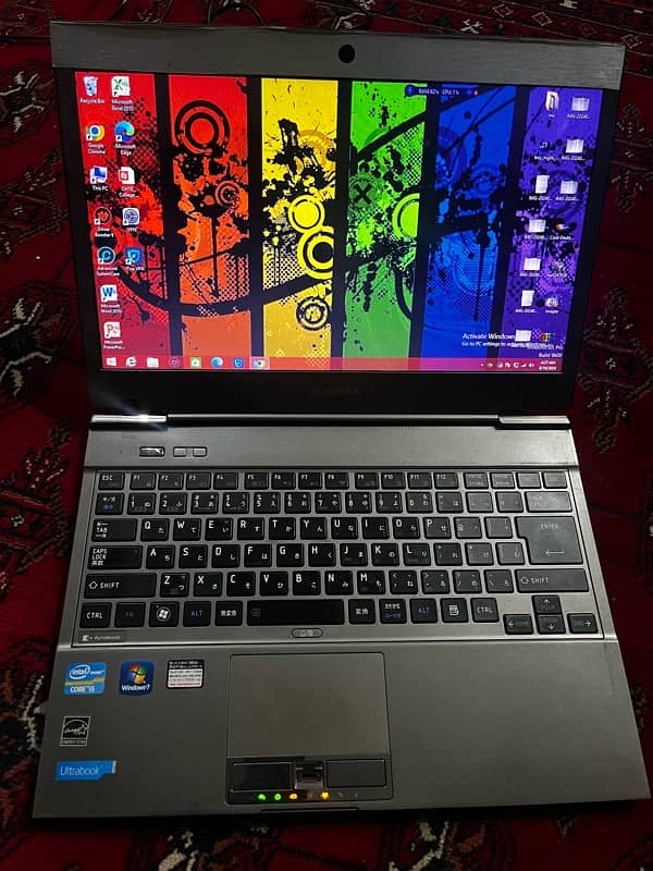 Toshiba ultrabook corei5 3rd gen 0