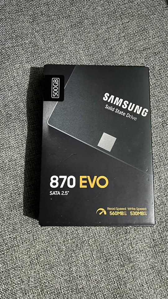 Samsung evo 870 500gb ssd 0