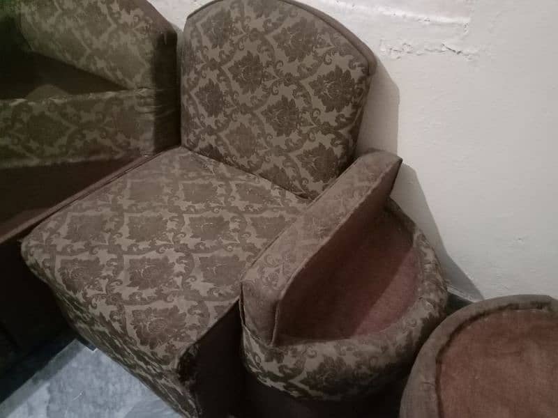 Sofa set for sale in good condition. 3