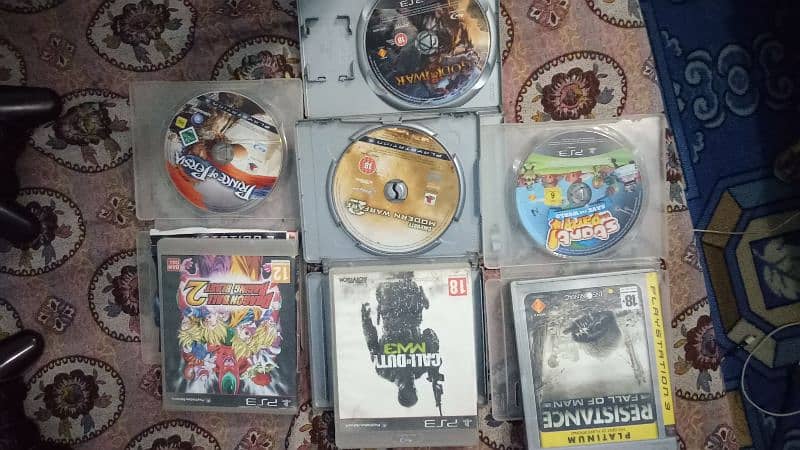 PS3 slim 320gb jailbreak with games instslled 1