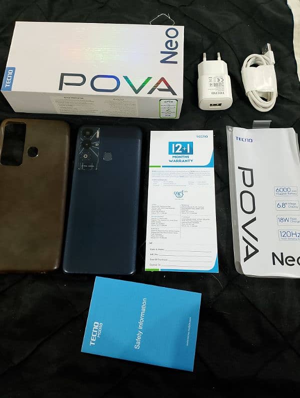 Tecno pova neo 4-64Gb with box PTA Approved 0