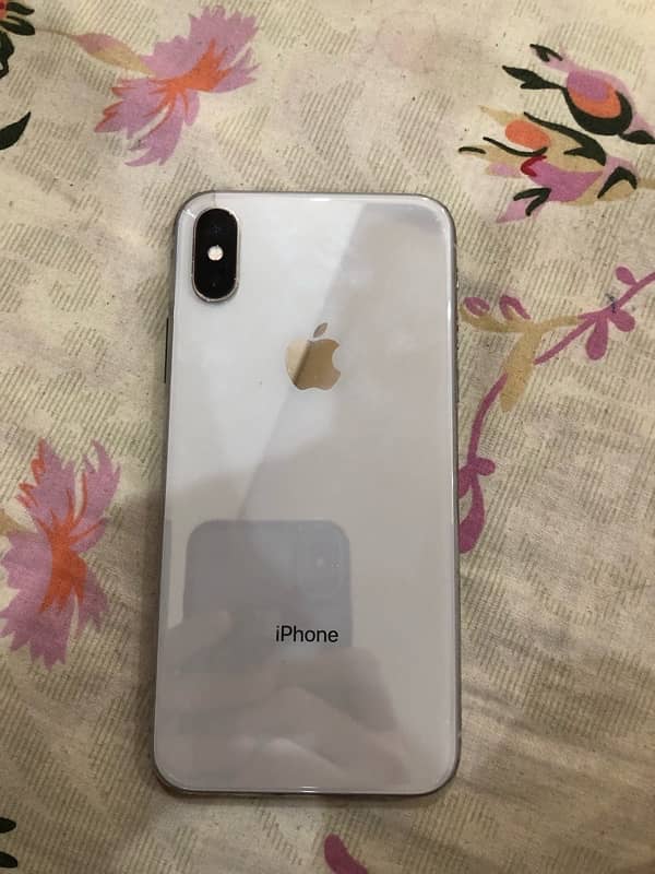 Iphone X 256 gb PTA Approved Glass Crack 2