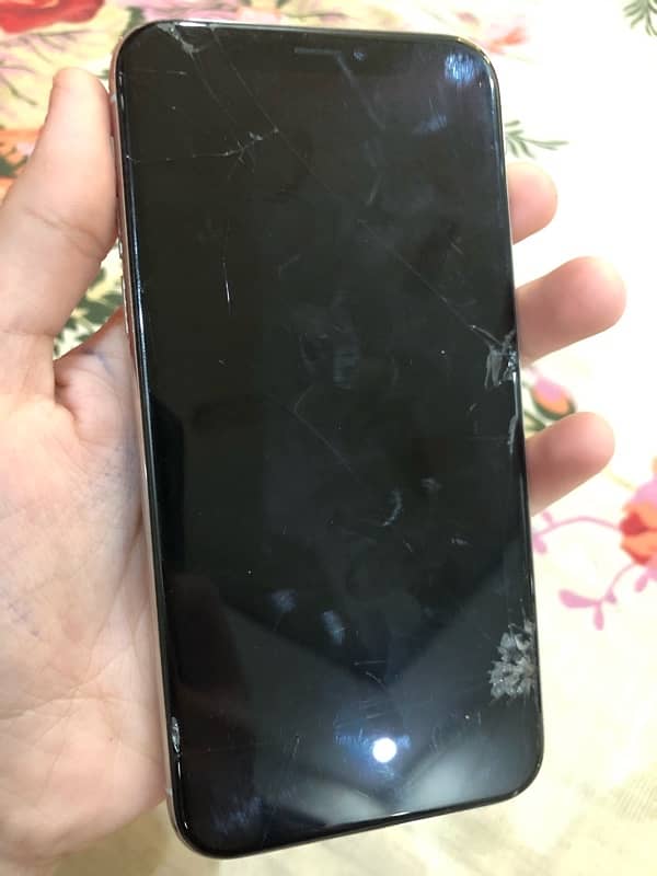 Iphone X 256 gb PTA Approved Glass Crack 11