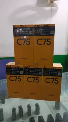 realme c75 available box pack PTA approved all cloure