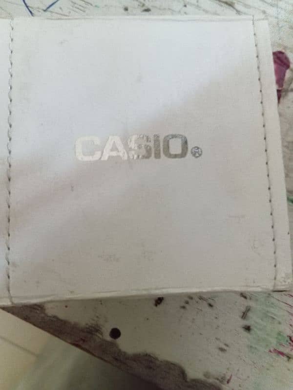 Original Casio Silver Watch 3