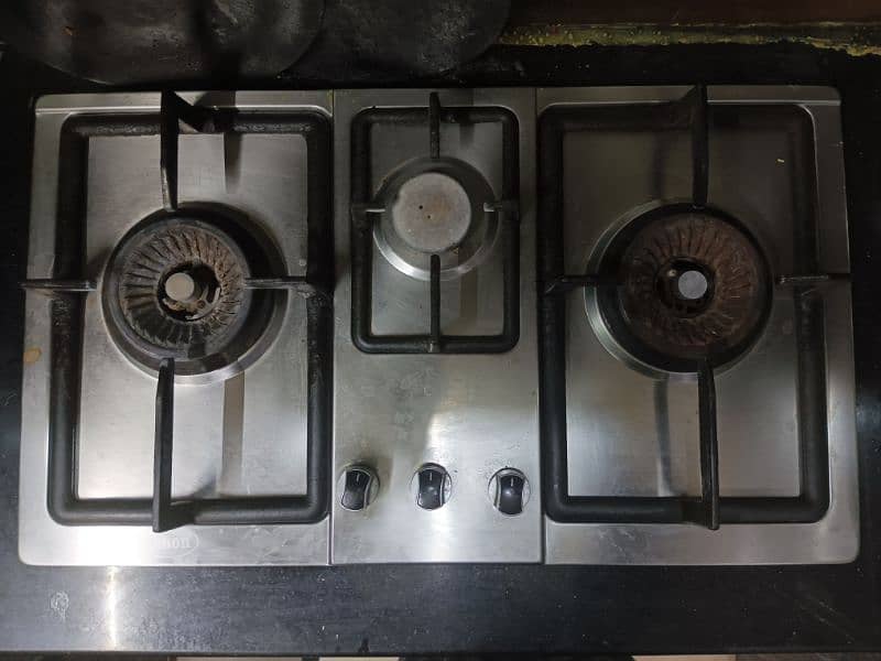 Canon gas Stove 3 burner stove 5