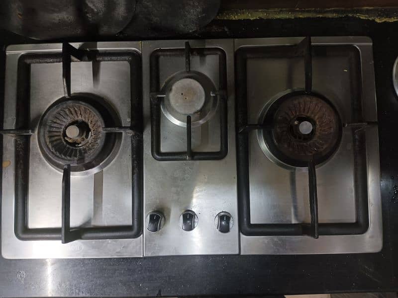 Canon gas Stove 3 burner stove 6