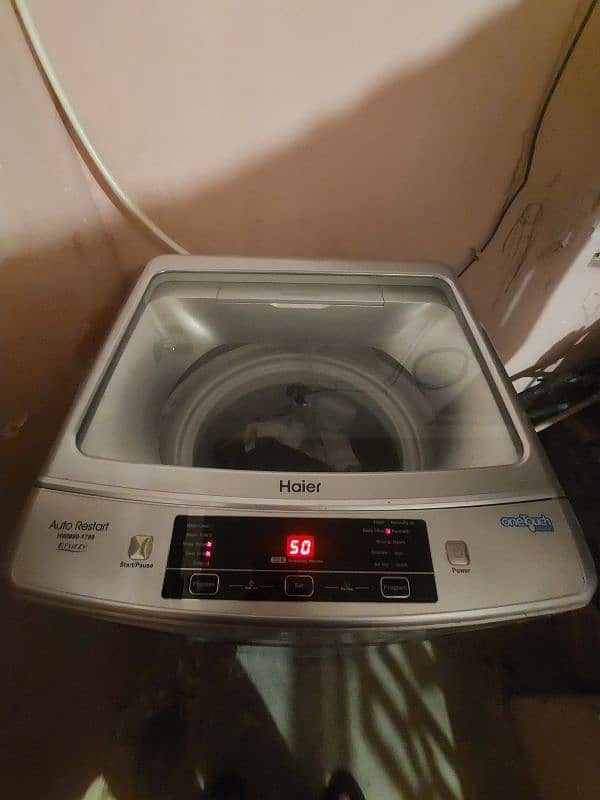 fully automatic Haier 1789 washing machine 1