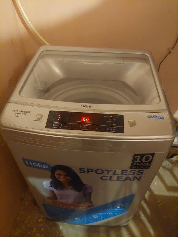 fully automatic Haier 1789 washing machine 2