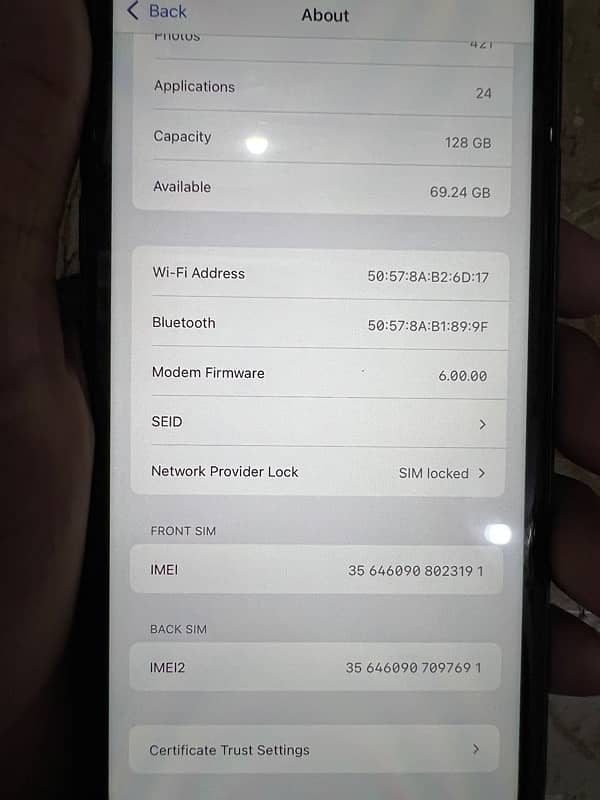 Iphone 11 128 gb With 84 Health Exchange Possible 8