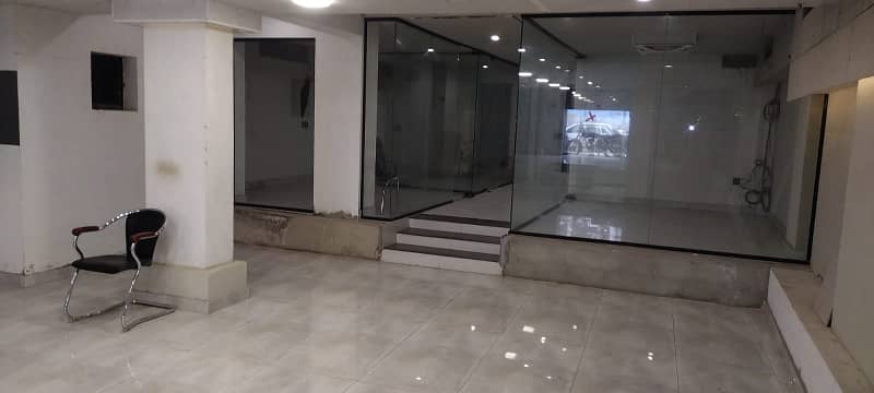 Available Commercial Space for Rent Location: Gulshan 13-C, Opposite Urdu Science College, Main University Road, Karachi. 5