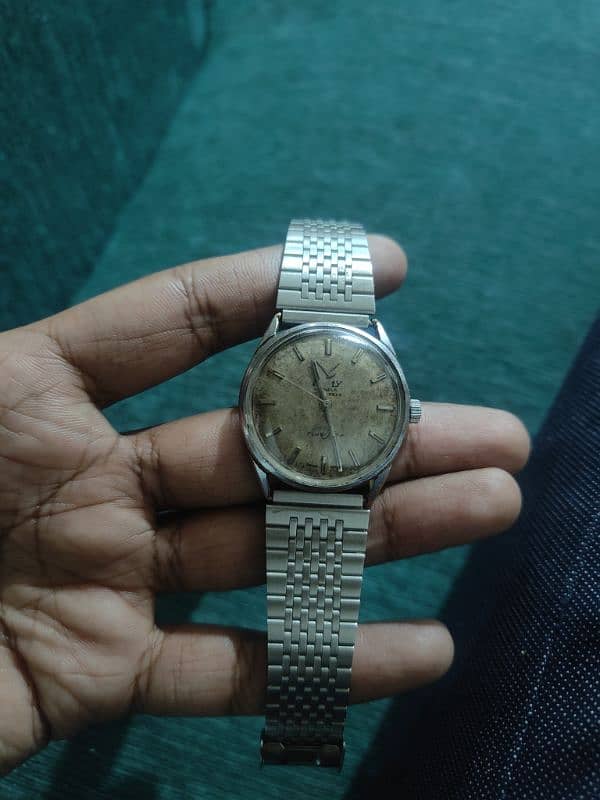 rare camy manual winding vintage watch with very beautiful chain 1