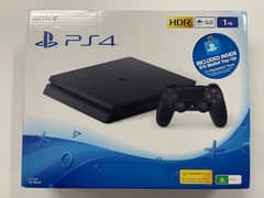 ps4 slim 1 tb with 3 controllers