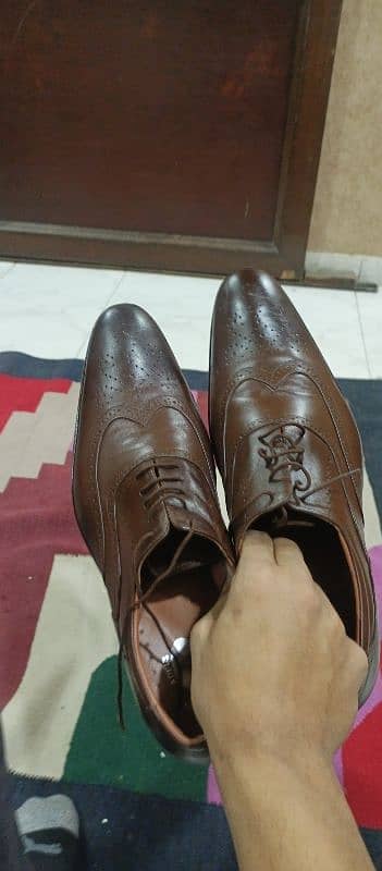 Adel's Orignal Leather Brown Shoes Size 47 0