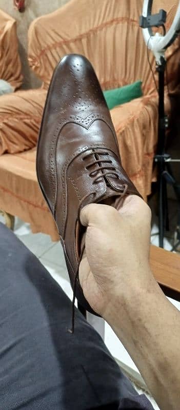 Adel's Orignal Leather Brown Shoes Size 47 1