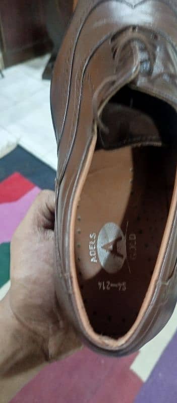 Adel's Orignal Leather Brown Shoes Size 47 4