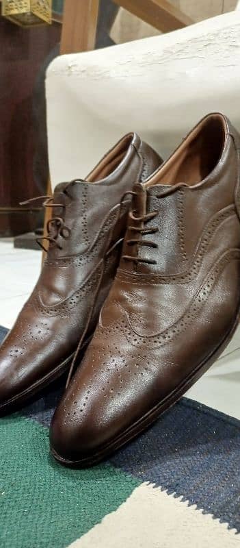 Adel's Orignal Leather Brown Shoes Size 47 6