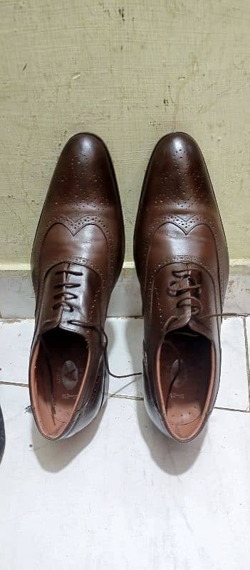 Adel's Orignal Leather Brown Shoes Size 47 7