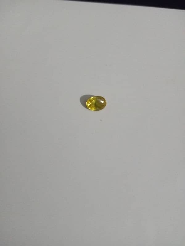 Real Siri Lanka Yellow Sapphire (Pukhraj) 0