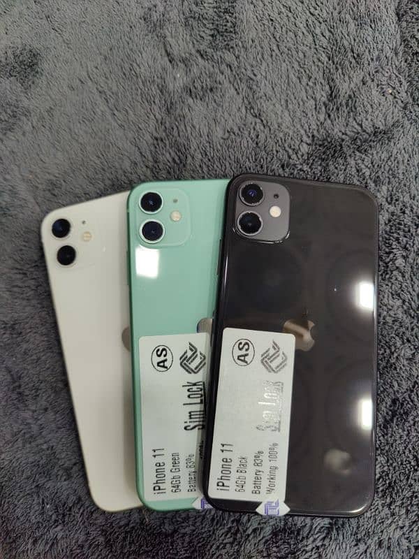 Iphone 11 (64gb)(85+b. h) (10/10 condition) 0