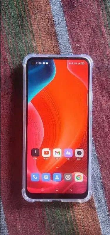 Realme 7i 8 128 with box & original charger 3