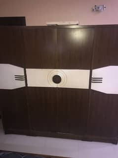 Brown Wooden wardrobe