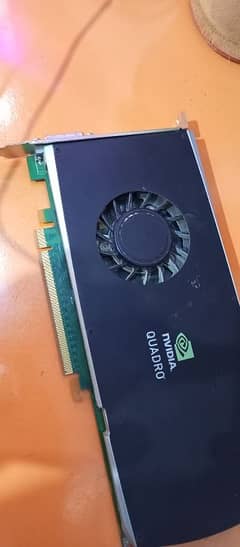 nvidia Quadpro FX 3800 1gb 256bit Gaming card