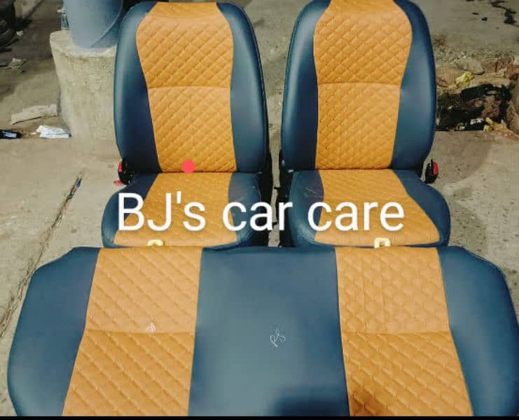 Artificial Leather Car Seat Covers Interior Modifications 9