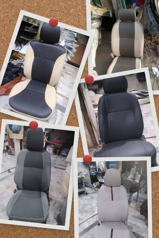 Artificial Leather Car Seat Covers Interior Modifications 14