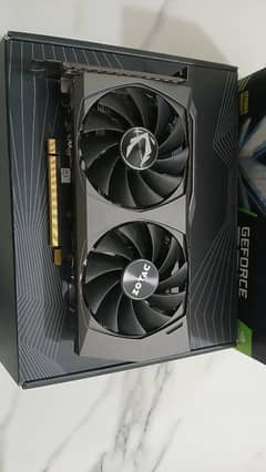 zotac rtx 3050 8gb for sale 10/10 with box