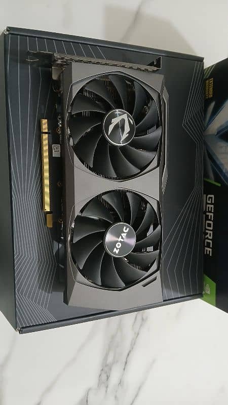 zotac rtx 3050 8gb for sale 10/10 with box 0