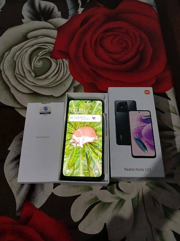 xiaomi note 12s 8gb 256gb just like new 1