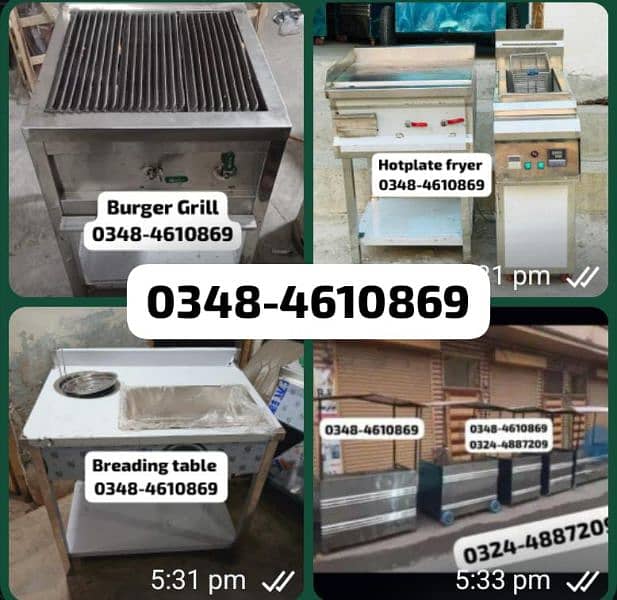 chips burger shawarma hotplate fryer gril bar b q piza oven sale 0