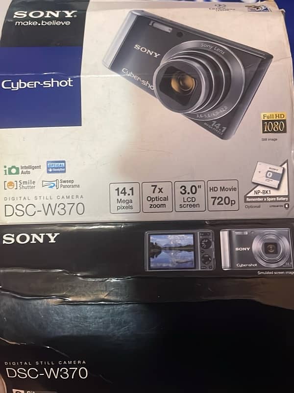 SONY CYBER-SHOT DSC-W370 1